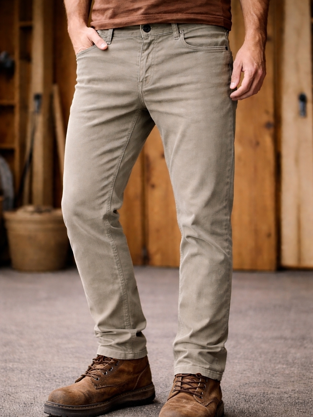 DU/ER No Sweat Slim Fit Jeans N2X Stretch Performance Denim 36x30